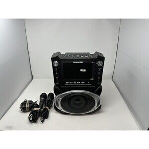 Karaoke USA GF829 DVD/CDG/MP3G Player With 2 Mic